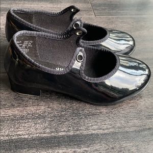 Black Toddler Tap shoes